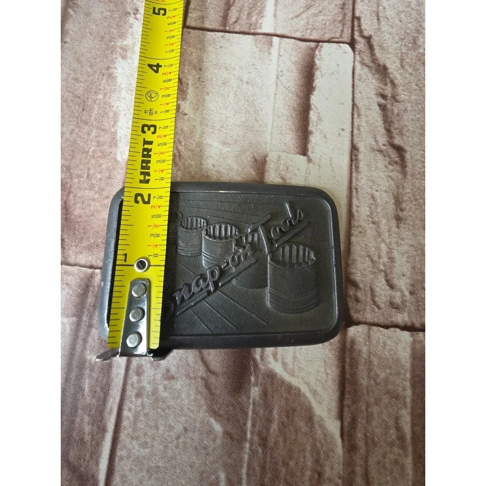 Vintage Snap-On Tools Six‎ Socket Pewter Belt Buckle Creative Specialties